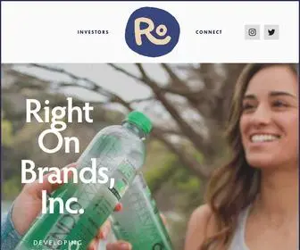 Rightonbrands.com(Right On Brands) Screenshot