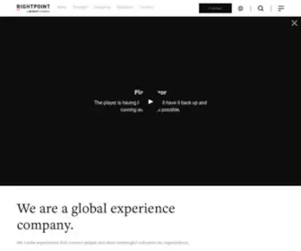 Rightpoint.com(Transform Your Customer Experience) Screenshot