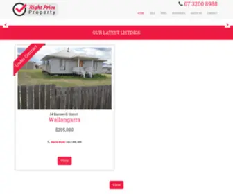 Rightpriceproperty.com.au(Right Price Property) Screenshot