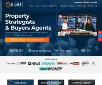 Rightpropertygroup.com.au(Property Investment Strategists & Buyers Agent) Screenshot