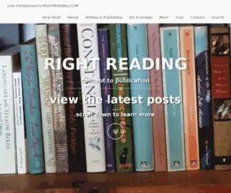 Rightreading.com(Thomas Christensen's) Screenshot