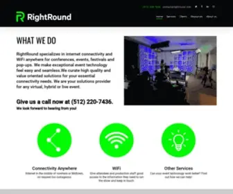 Rightround.com(Connectivity, LTE, Hybrid, Virtual and WiFi) Screenshot