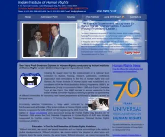 Rightsedu.net(INDIAN INSTITUTE OF HUMAN RIGHTS) Screenshot