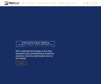 Rightsizedinventory.com(Right Sized Inventory) Screenshot