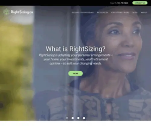 Rightsizing.ca(RightSizing) Screenshot