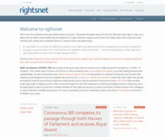 Rightsnet.org.uk(Rightsnet) Screenshot