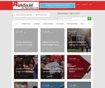 Rightsocial.net(INK'D SOCIAL) Screenshot