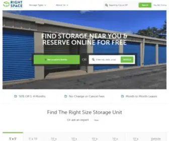 Rightspacestorage.com(RightSpace Storage) Screenshot