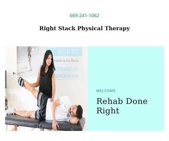 Rightstackpt.com(Right Stack Physical Therapy) Screenshot