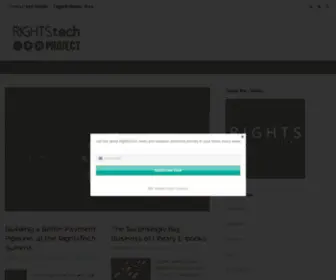 Rightstech.com(Identify, Register, Monetize) Screenshot