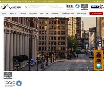 Rightstepmigration.com(Immigration Consultants) Screenshot