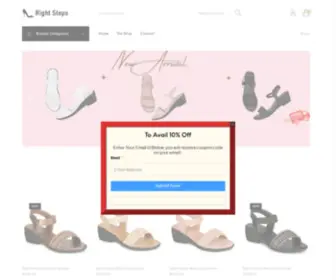 Rightstepsonline.com(E-Commerce site you can trust) Screenshot