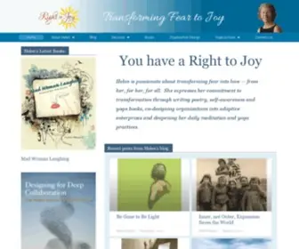 Righttojoy.com(Right to Joy) Screenshot