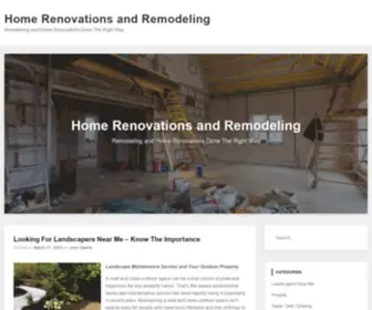 Righttothrive.org(Remodeling and Home Renovations Done The Right Way) Screenshot