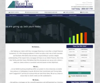 RighttracFG.com(Mortgage Broker Services) Screenshot
