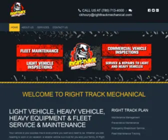 Righttrackmechanical.com(RIGHT TRACK) Screenshot