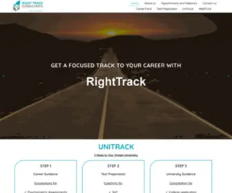 Righttrackqatar.com(Move Ahead) Screenshot