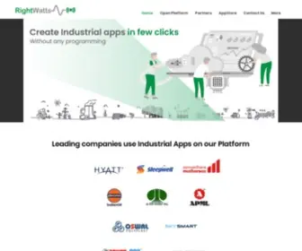 Rightwatts.com(Industrial Apps) Screenshot