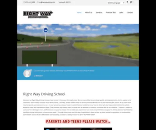 Rightwaydriving.com(Rightwaydriving) Screenshot