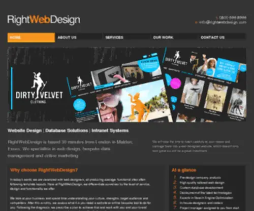 Rightwebdesign.com(Rightwebdesign) Screenshot