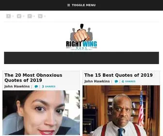 Rightwingnews.com(John Hawkins' Right Wing News) Screenshot