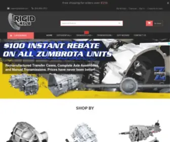 Rigidaxle.com(Transfer Case) Screenshot