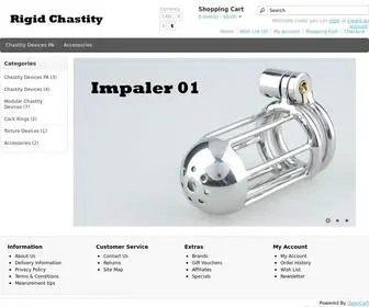 Rigidchastity.com(Rigid Chastity) Screenshot