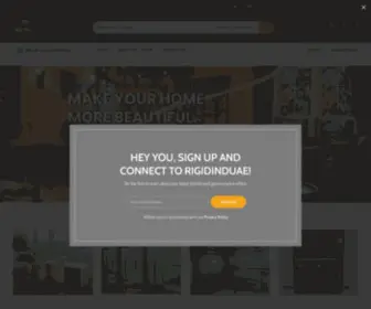 Rigidinduae.com(Home Black) Screenshot