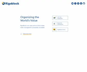 Rigoblock.com(Asset management) Screenshot