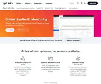 Rigor.com(Splunk Synthetic Monitoring) Screenshot