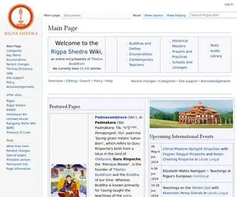 Rigpawiki.org(Rigpa Wiki) Screenshot