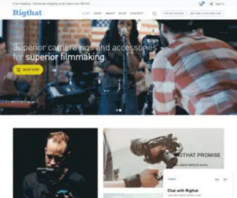 Rigthat.com(Professional Simple Camera Rigs) Screenshot