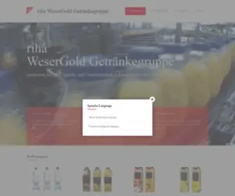 Riha-Wesergold.de(Riha) Screenshot