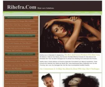 Rihefra.com(Dominican Hair Growth Products and Tips for Hair Growth and Natural Hair Care) Screenshot