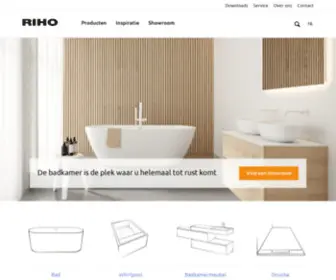 Riho.com(De badkamer) Screenshot