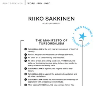 Riikosakkinen.com(Riiko Sakkinen) Screenshot