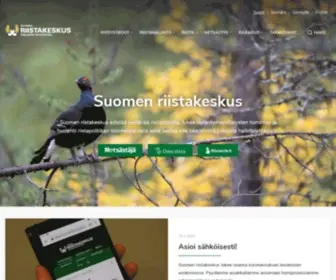 Riista.fi(Finlands viltcentral) Screenshot