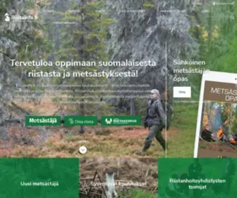 Riistainfo.fi(Riistainfo) Screenshot