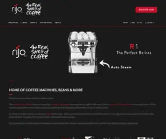 Rijo42.co.uk(Coffee Machines) Screenshot
