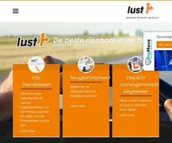 Rijscholenlust.be(Lust) Screenshot