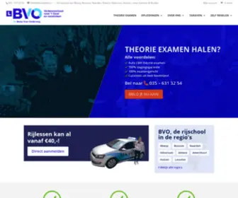 Rijschoolbvo.nl(Rijschool Hilversum BVO) Screenshot