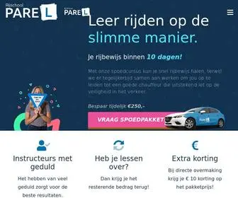 Rijschoolparel.nl(Rijschool Parel) Screenshot