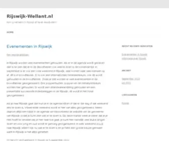 Rijswijk-Wellant.nl(Rijswijk Wellant) Screenshot