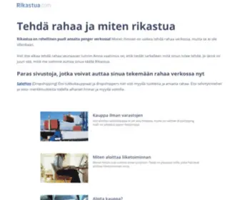 Rikastua.com(Rikastua) Screenshot