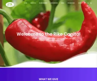 Rikecapital.com(Providing Food For All) Screenshot