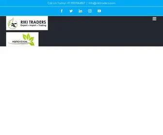 Rikitraders.com(Riki Traders) Screenshot
