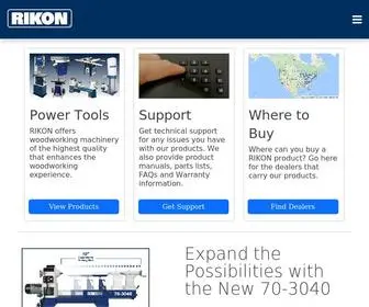 Rikontools.com(RIKON Power Tools) Screenshot