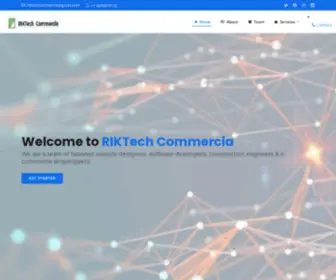 Riktechcommercia.org(RIKTech Commercia) Screenshot