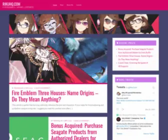 Rikuhq.com(Videogames) Screenshot