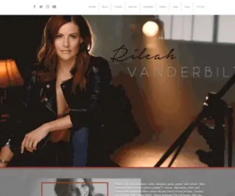 Rileahvanderbilt.com(Rileah Vanderbilt) Screenshot